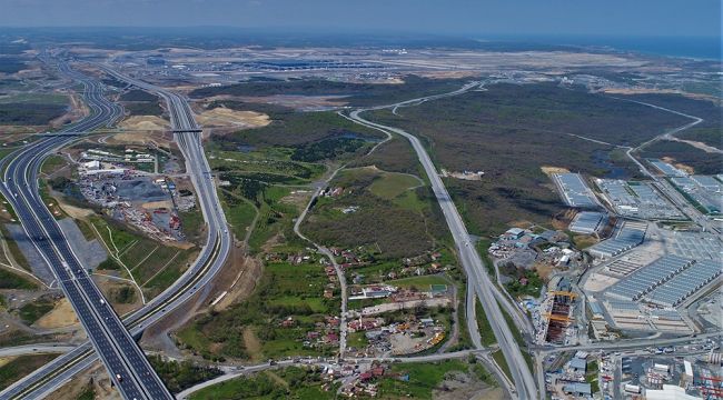 İstanbul Havalimanı metro hattı hızla ilerliyor