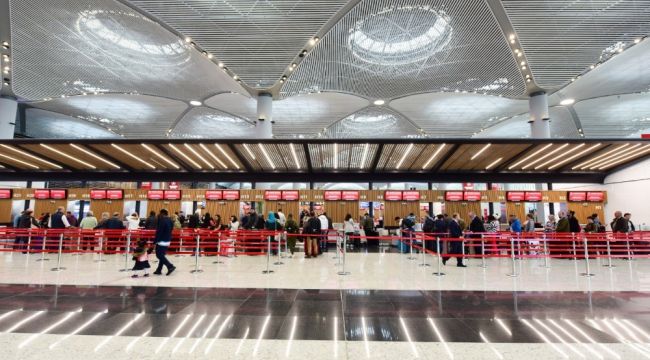 İstanbul Havalimanı'nı 634 bin yolcu kullandı