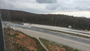 İstanbul jandarmasından helikopter destekli trafik denetimi