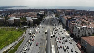 İstanbul'da alışılmadık görüntü