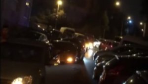 İstanbul'da asker konvoyunda "drift" terörü kamerada