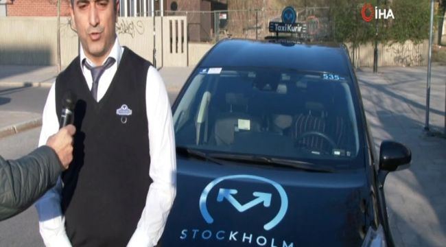 İsveç'te Türk şoförü kahraman ilan edildi