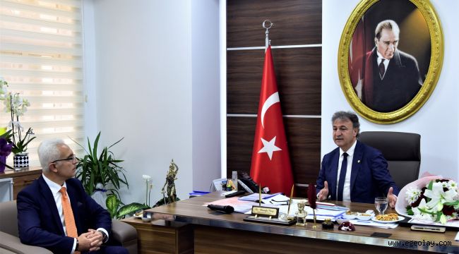 İYİ Parti'den Başkan İduğ'a ziyaret