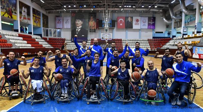 İzmir Büyükşehir Belediyesi Tekerlekli Sandalye Basketbol Takımı, İspanya'da Avrupa Ligi-3 Finalleri'ne katılıyor 