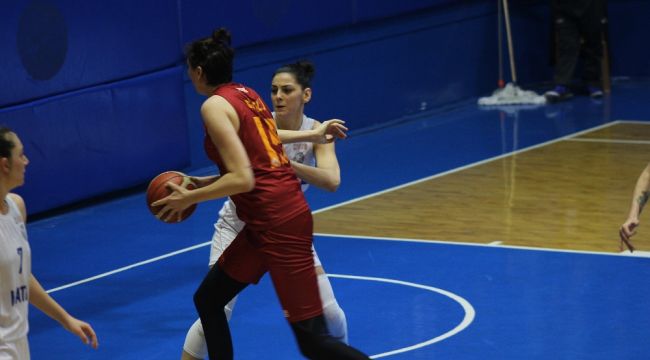 Kadınlar Basketbol Süper Ligi: Hatay Büyükşehir Belediyespor: 62 – Galatasaray: 63