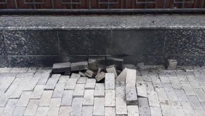 Kiev'deki Rus Büyükelçiliği yakınında patlama