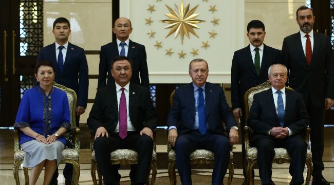 Kırgızistan Büyükelçisini kabul etti