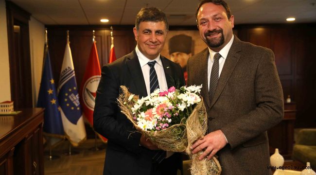 'Komşu' başkanlar buluştu