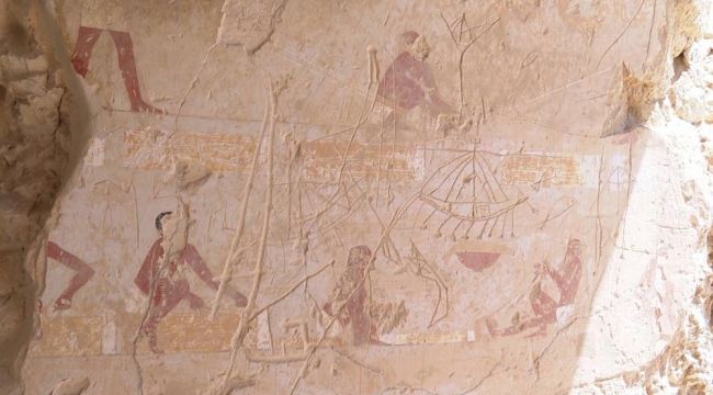 Mısır'da 3 bin 500 yıllık mezar keşfedildi