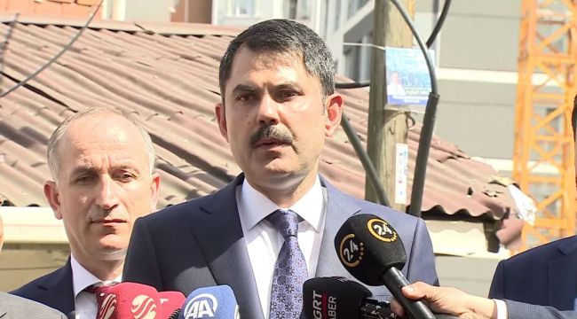 "Riskli gördüğümüz alanlarda kentsel dönüşüm projesi başlatacağız"