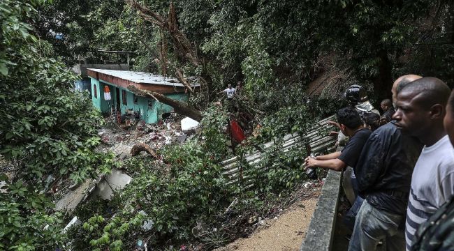 Rio'da sel felaketi: 7 ölü