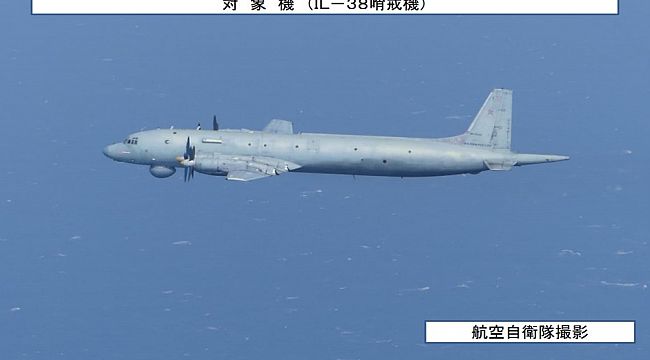 Rus uçağı, Japon denizi üzerinde keşif uçuşu yaptı