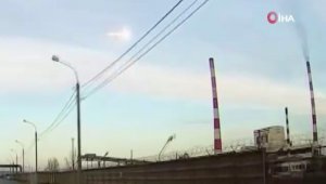 Rusya'ya meteor düştü