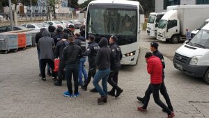 Samsun'da "torbacı" operasyonunda 6 kişi tutuklandı