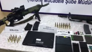 Şanlıurfa'da 2'si kadın 3 PKK'lı silahlarıyla yakalandı