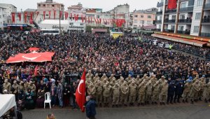 Şehit er Murat Şahin son yolculuğuna uğurlandı