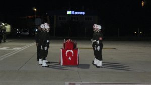 Şehit Koca askeri törenle memleketine uğurlandı