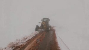 Siirt'te 14 köy yolu kar nedeniyle ulaşıma kapandı