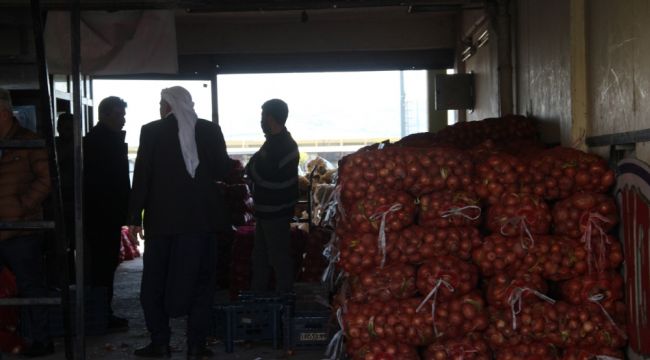 Soğan çalan hırsızlar kameraya yansıdı