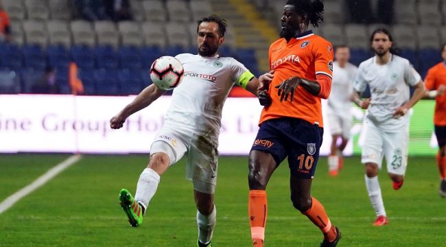 Spor Toto Süper Lig: Medipol Başakşehir: 2 - Atiker Konyaspor: 0  