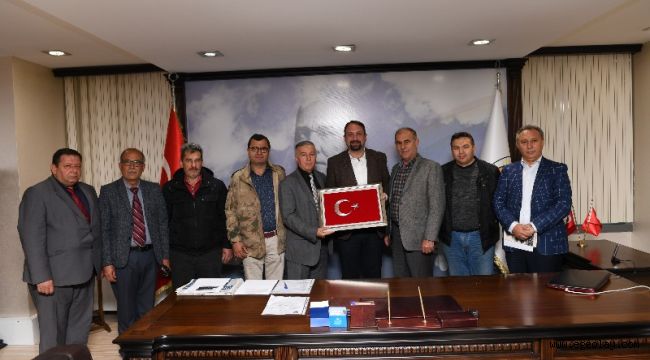 STK'lardan Utku Gümrükçü'ye Ziyaret 