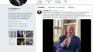Tacizle suçlanan Joe Biden'dan açıklama