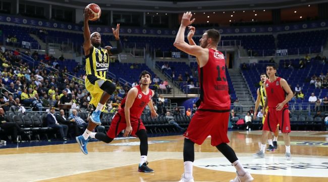 Tahincioğlu Basketbol Süper Ligi: Fenerbahçe Beko: 84 - Gaziantep Basketbol: 67