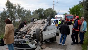 Takla atan araçta can pazarı