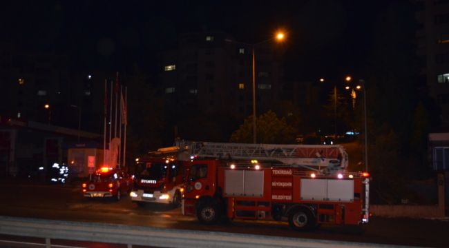 Tekirdağ'da gaz kaçağı alarmı