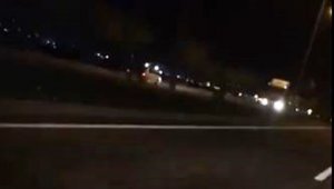 Ters yönde ölümüne yolculuk kamerada
