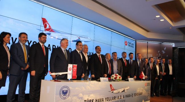 THY ve Hava- İş Sendikası Toplu İş Sözleşmesini imzaladı