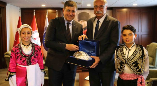Tugay’a Yavru Vatan’dan anlamlı ziyaret