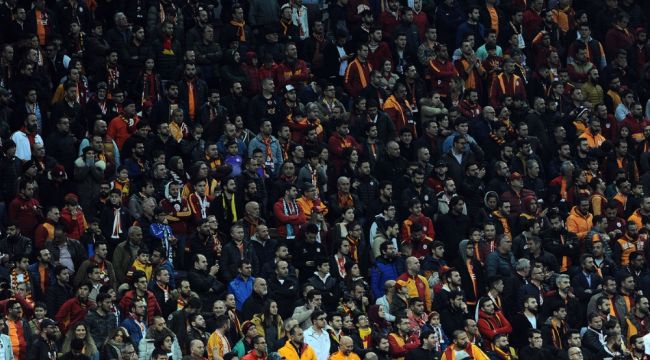 Türk Telekom Stadyumu'nda maçı 33 bin 654 seyirci takip etti