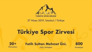 Türkiye Spor Zirvesi 27 Nisan'da yapılacak