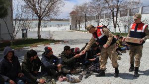 Van'da 69 kaçak göçmen yakalandı