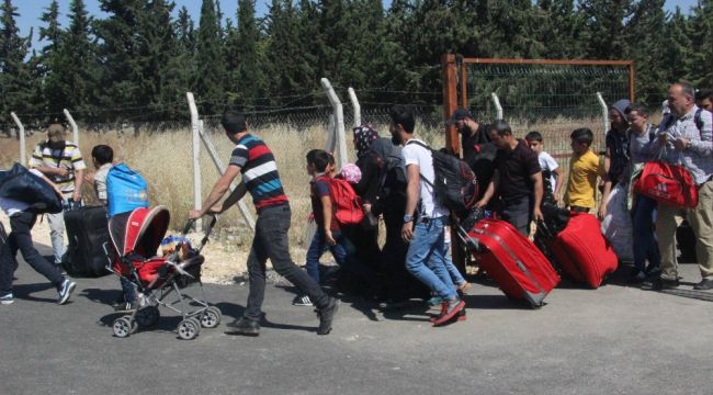 13 bin Suriyeli bayram için memleketine gitti