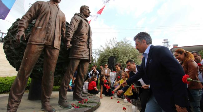 3 Fidan Bayraklı'da Anıldı