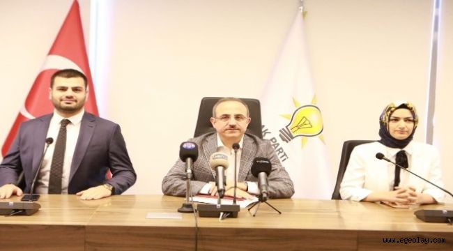 AK Parti İzmir'in yeni yönetimi açıklandı