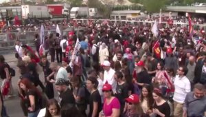 Bakırköy'deki kutlamanın ardından kalabalık dağılmaya başladı