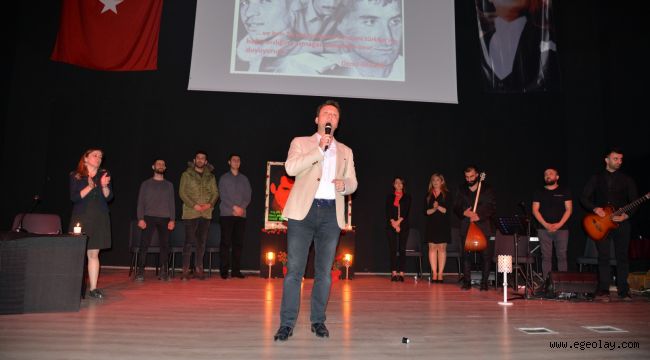 Başkan Aksoy, 3 fidanı şiirle andı