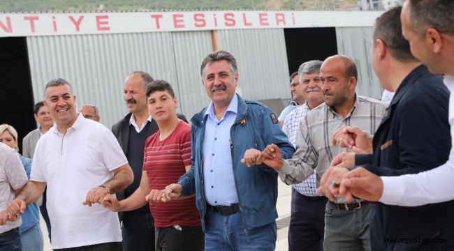 Başkan Sandal;Emekçilerle 1 Mayıs'ı Kutladı