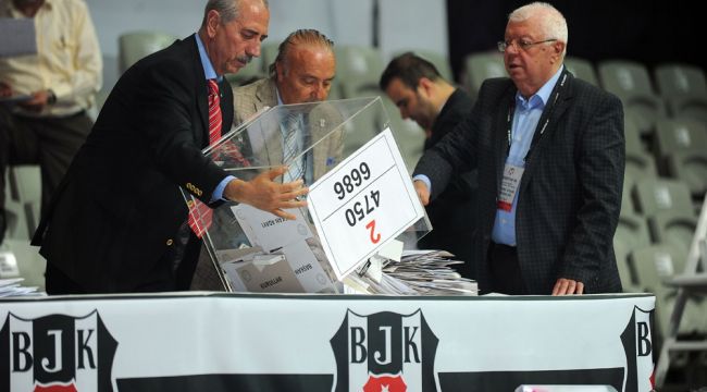 Beşiktaş'ta oylar sayılıyor