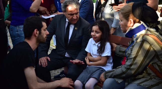 Bornova'da korkutan kaza