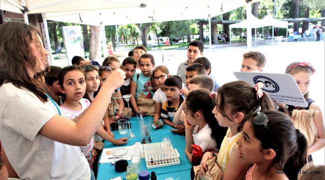 Bornovalı çocuklar bilimle aydınlanacak