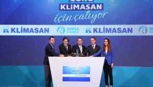 Borsa İstanbul'da gong 'Klimasan' için çaldı