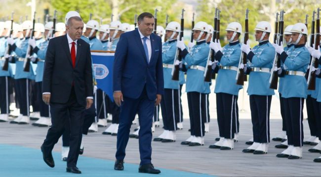 Bosna-Hersek Devlet Başkanlığı Konseyi Başkanı Dodik Ankara'da