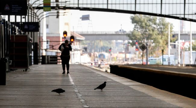 Buenos Aires'te hayat durma noktasına geldi