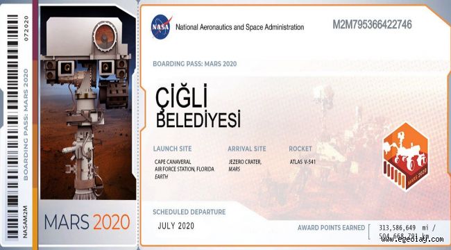 Çiğli Belediyesi Mars'ta !