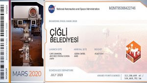 Çiğli Belediyesi Mars'ta !