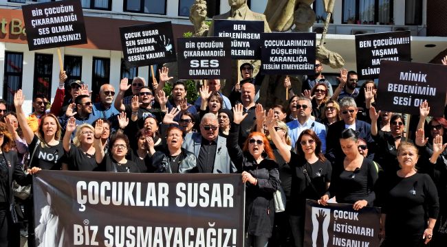 Çocuk istismarına sessiz kalmadılar